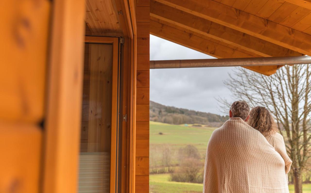 Netten Naturerlebnis Holz-Chalets Daun Ngoại thất bức ảnh