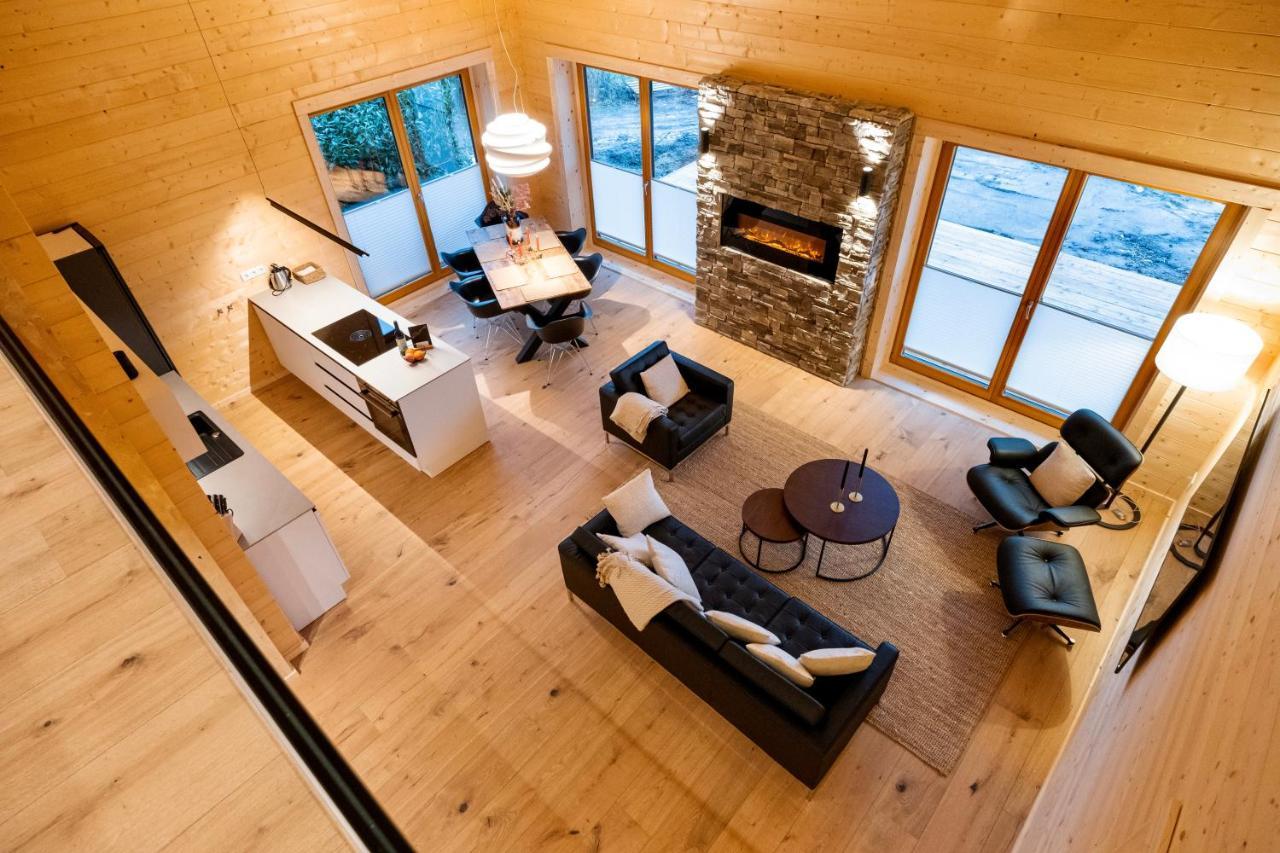 Netten Naturerlebnis Holz-Chalets Daun Ngoại thất bức ảnh