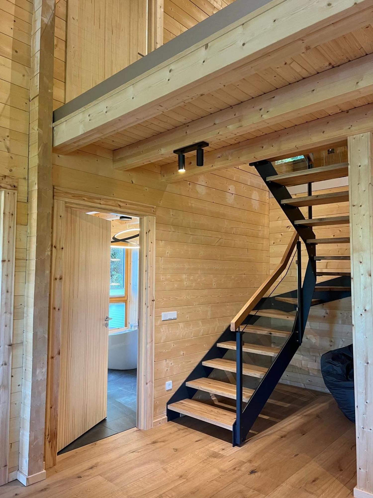 Netten Naturerlebnis Holz-Chalets Daun Ngoại thất bức ảnh