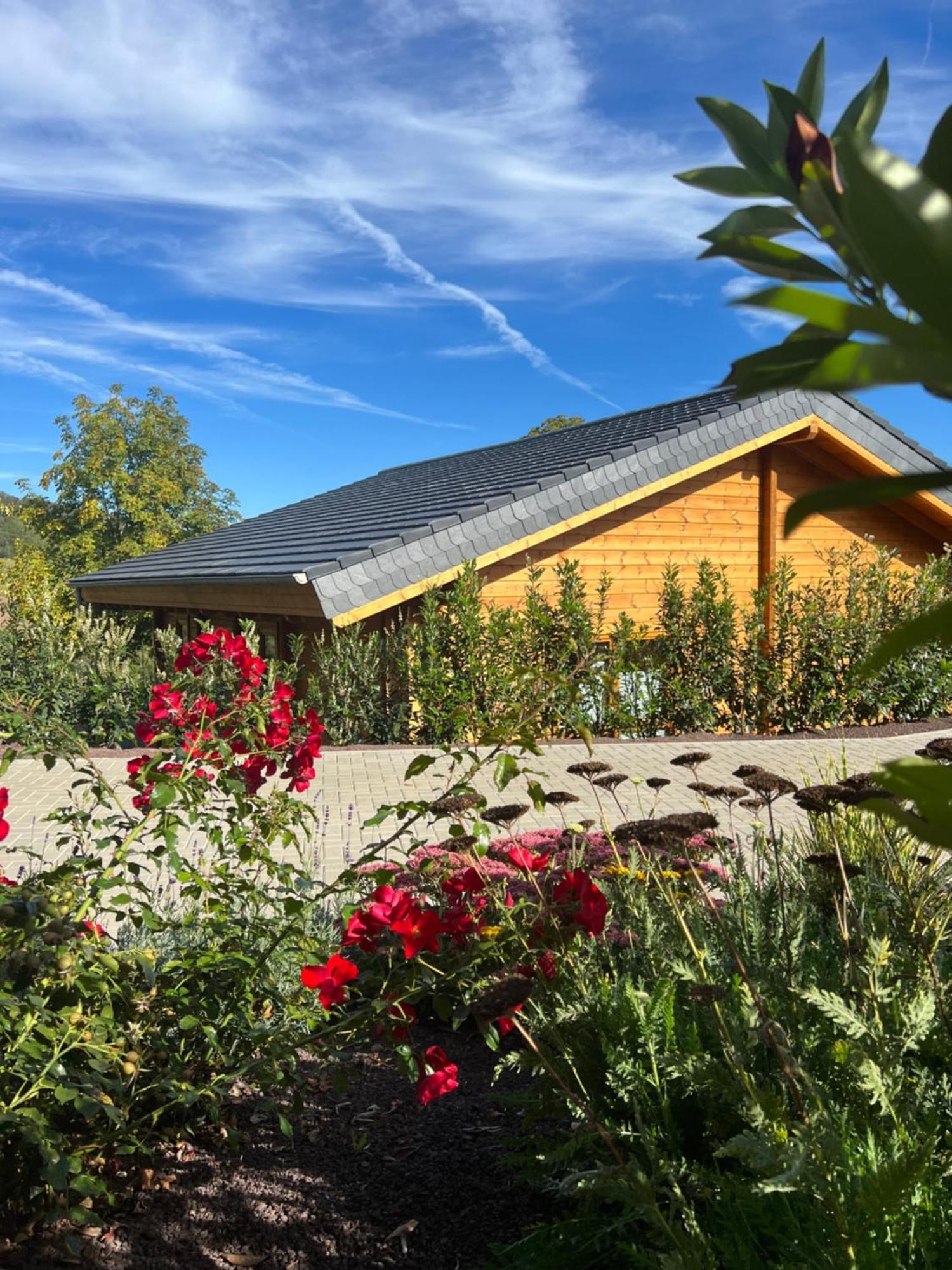 Netten Naturerlebnis Holz-Chalets Daun Ngoại thất bức ảnh