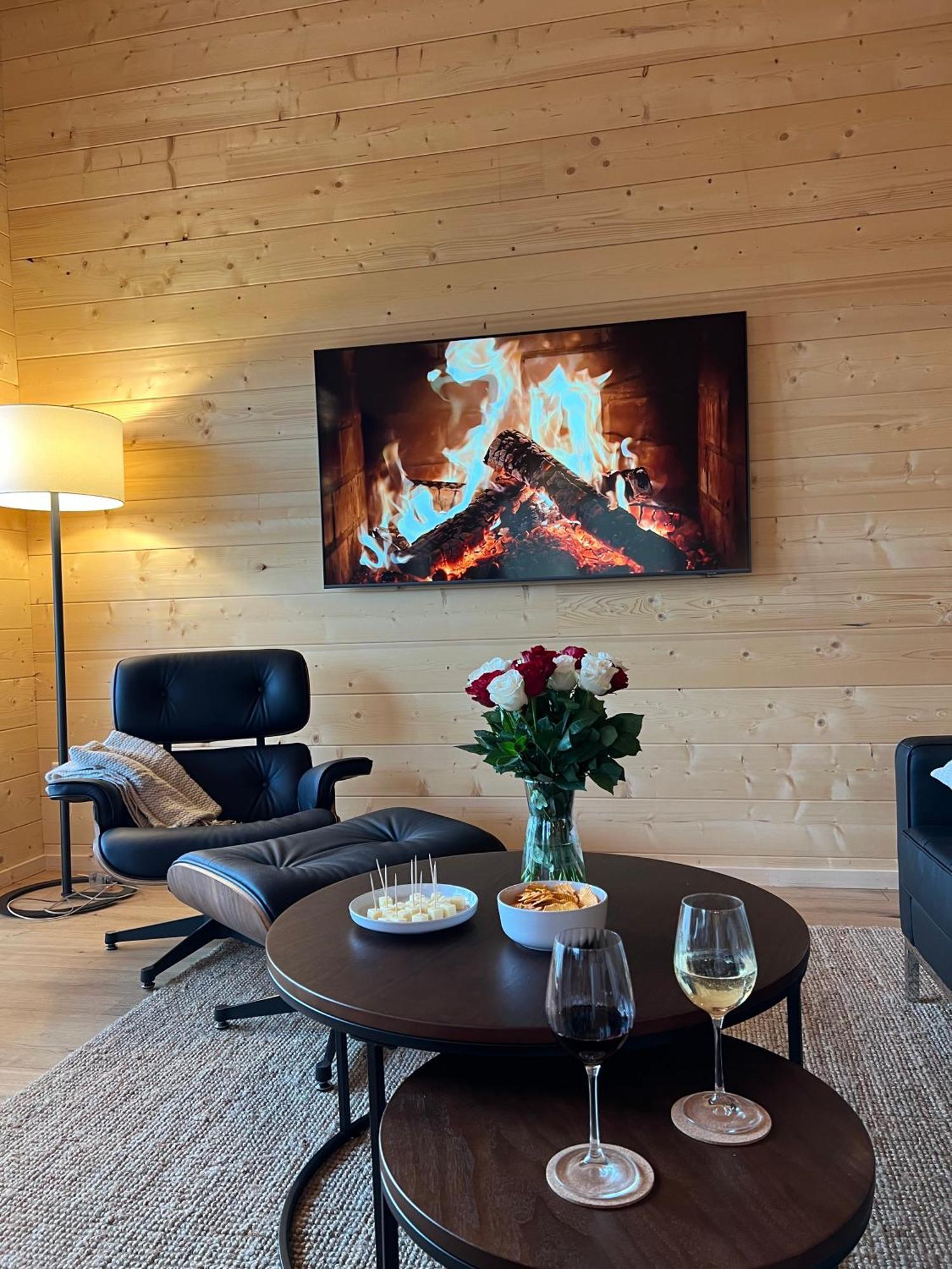 Netten Naturerlebnis Holz-Chalets Daun Ngoại thất bức ảnh