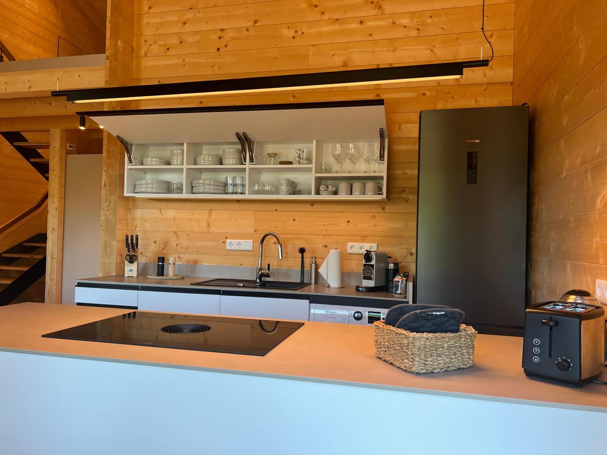 Netten Naturerlebnis Holz-Chalets Daun Ngoại thất bức ảnh